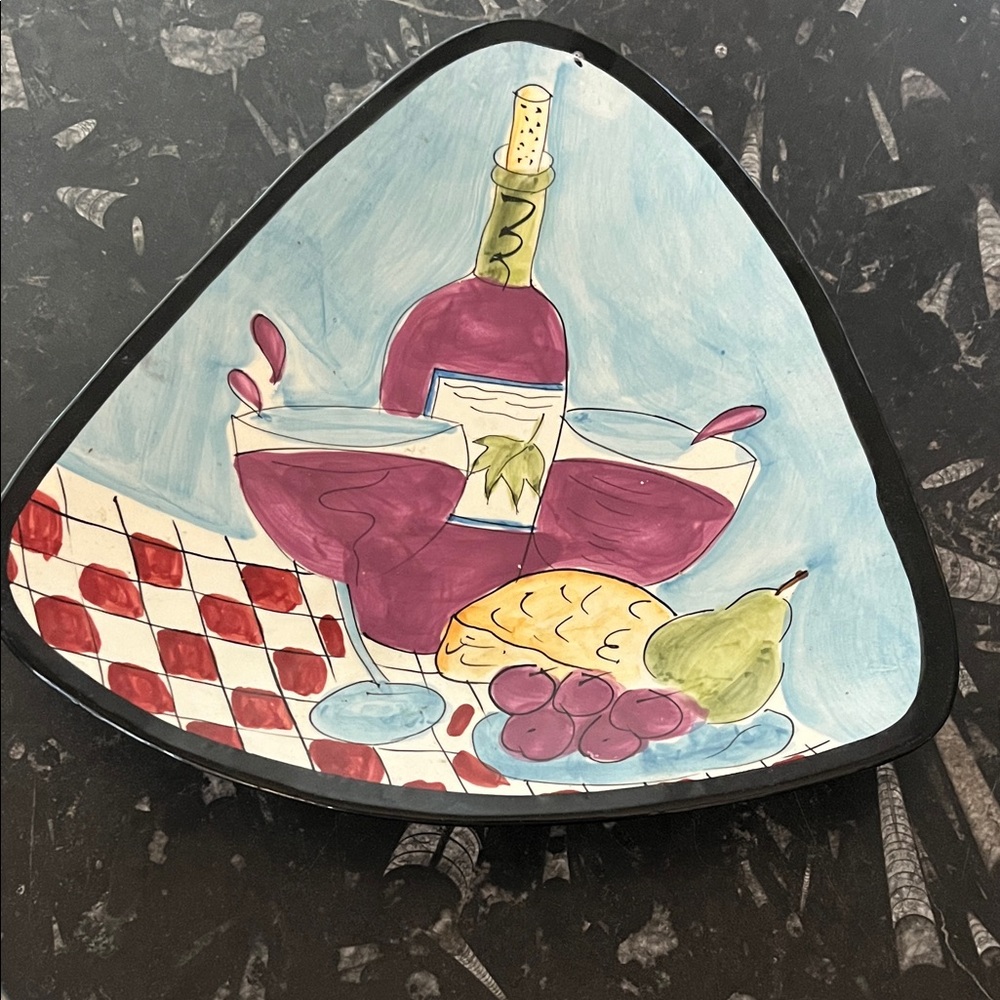Wine a/cheese platter